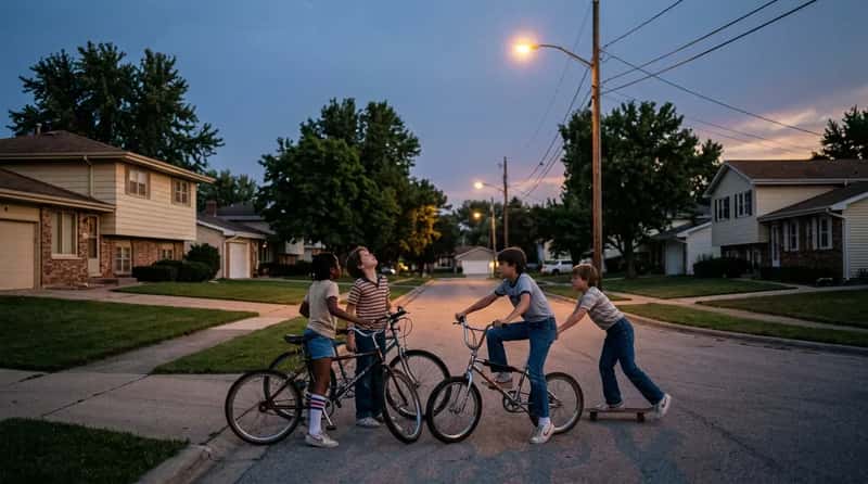 #10 - Playing Outside Until the Streetlights Came On (Image Credits: Gemini)