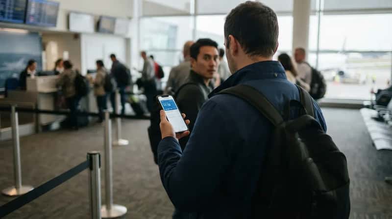 #6 - Refreshing a Boarding Time That Hasn't Changed in an Hour (Image Credits: Gemini)