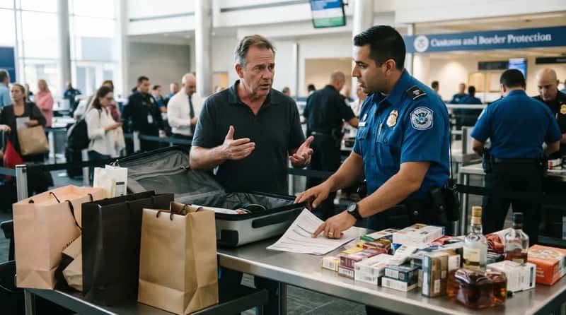 #19 - Not Knowing the Real Duty-Free Limit (Image Credits: Gemini)