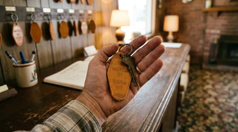 #5 - The Heavy Metal Room Key With a Big Plastic Fob (Image Credits: Gemini)
