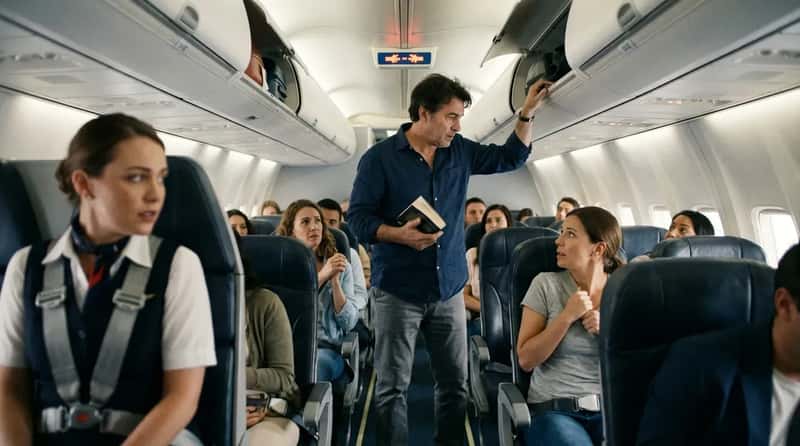 #6 - Ignoring the Seatbelt Sign During Real Turbulence (Image Credits: Gemini)