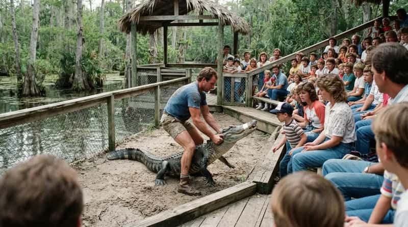#15 - Gatorland Let Kids Get Terrifyingly Close to Real Alligators (Image Credits: Gemini)
