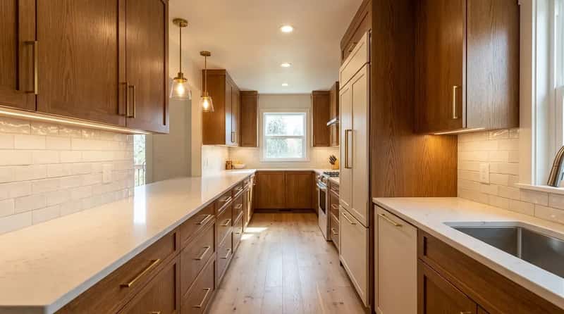 #30 - The Harvest Gold Galley That Got a Warm Wood Revival (Image Credits: Gemini)