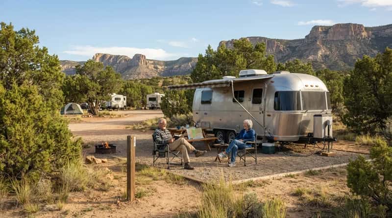 #18 - New Mexico Lets 62+ Residents Camp All Year for One Flat Fee (Image Credits: Gemini)