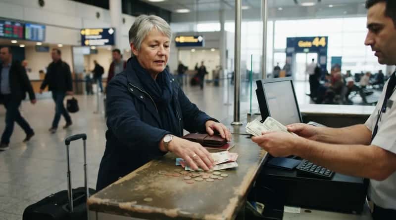#4 - Sweeping Leftover Cash Back Across the Counter (Image Credits: Gemini)