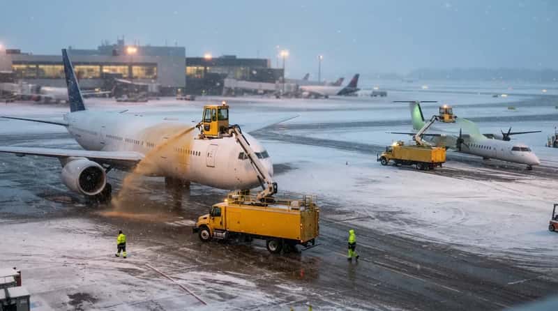 #16 - Not Every De-Icing Fluid Is Legal for Every Aircraft (Image Credits: Gemini)