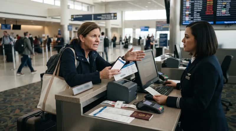 #7 - The "Nonrefundable" Fare That Becomes Refundable After a Big Schedule Change (Image Credits: Gemini)