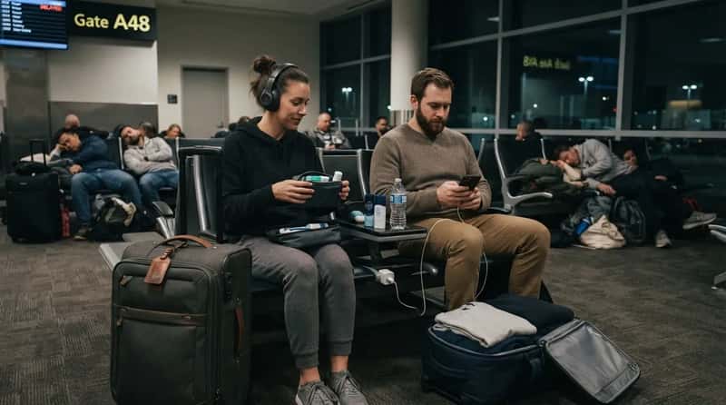 #19 - They Pack Like the Delay Is Already Happening (Image Credits: Gemini)