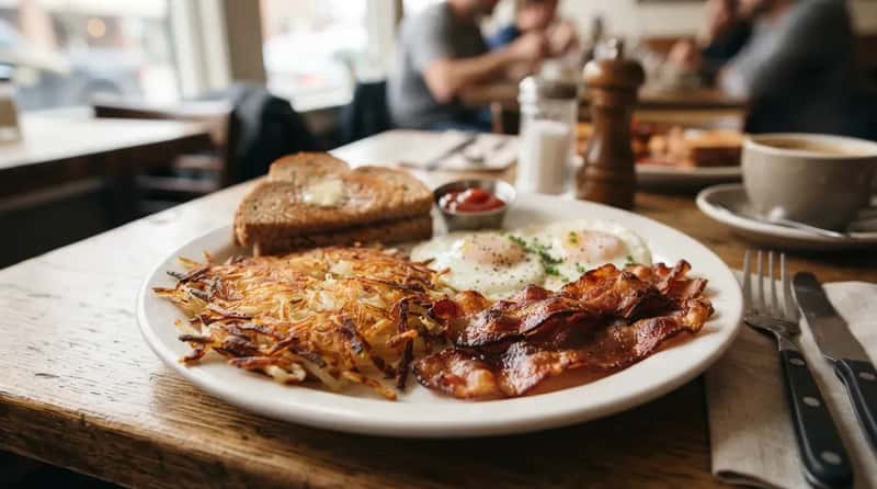 #7 - Extra-Crispy Bacon or Hash Browns, Cooked Your Way (Image Credits: Gemini)