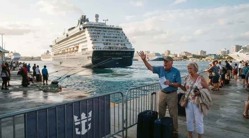 #1 - Flying In on Sailing Day Is the Regret Cruise Directors Hear Most (Image Credits: Gemini)