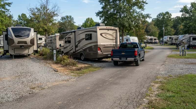 #8 - The Crooked Park Job With the Truck Sticking Into the Road (Image Credits: Gemini)