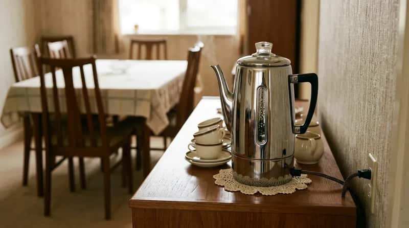 #16 - The Chrome Percolator That Lived on the Buffet Like a Trophy (Image Credits: Gemini)