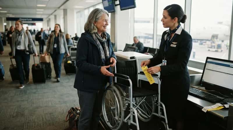 #3 - The Priority Treatment for Your Walker or Folding Wheelchair (Image Credits: Gemini)
