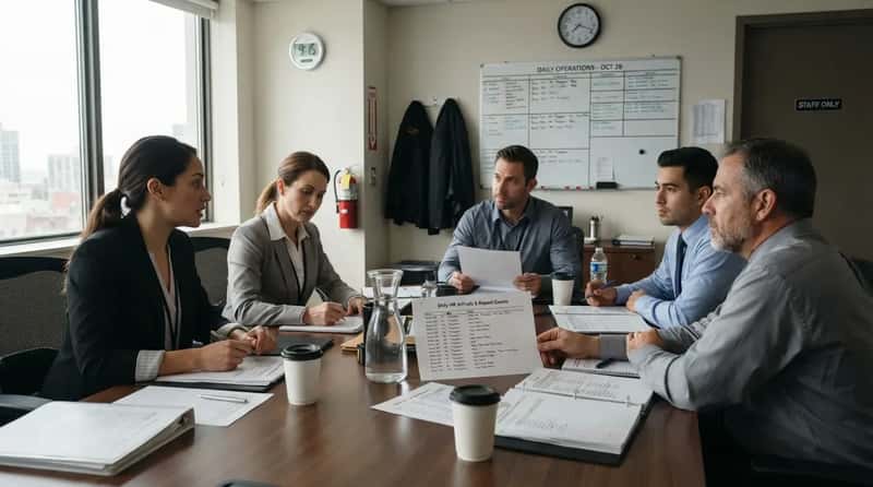 #17 - Your Name Gets Read Out Loud In A Morning Staff Meeting (Image Credits: Gemini)