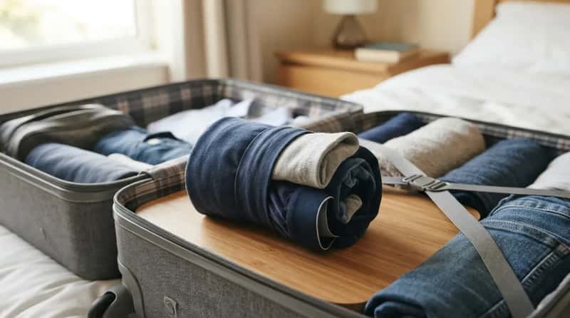 #6 - The Outfit Roll That Turns Three Items Into One Grab-and-Go Block (Image Credits: Gemini)