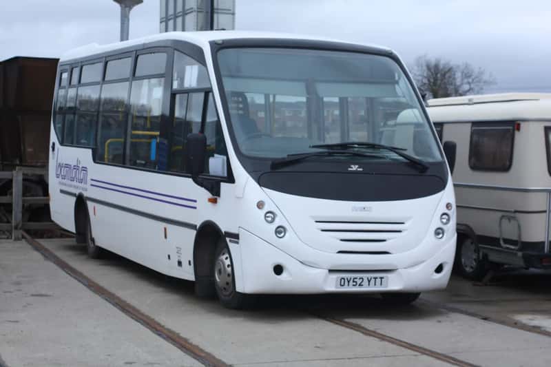 2. Transportation and Shuttle Coordination (OY52 YTT Locomotion shuttle bus
Uploaded by Ultra7, CC BY 2.0)