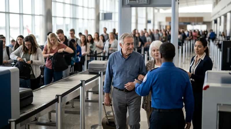 TSA's Quiet Rule for Travelers 75 and Older (Image Credits: Gemini)