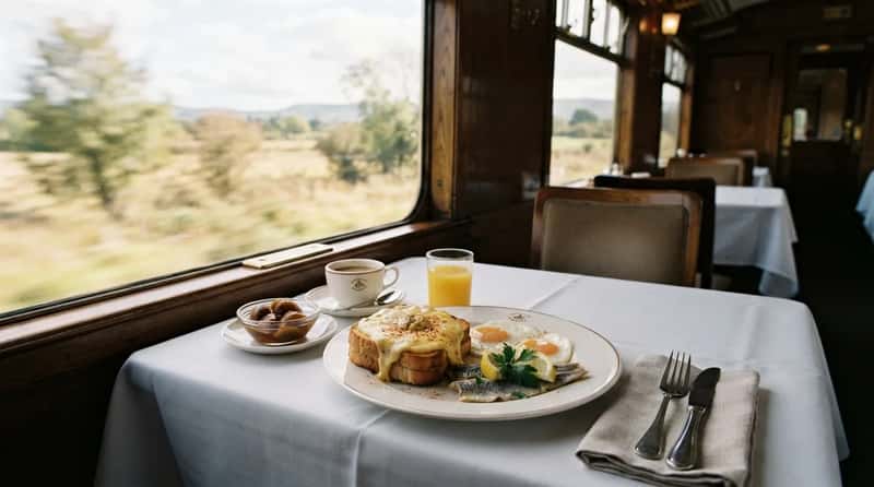 #1 - Welsh Rarebit and Kippered Herring Were Once Completely Normal Breakfast Orders (Image Credits: Gemini)