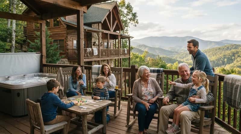 Mountain Cabins Quietly Became the New Family Reunion (Image Credits: Gemini)