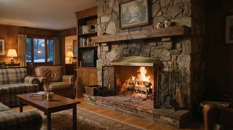 #1 - A Real Wood-Burning Fireplace as a Standard, Not an Upgrade (Image Credits: Gemini)