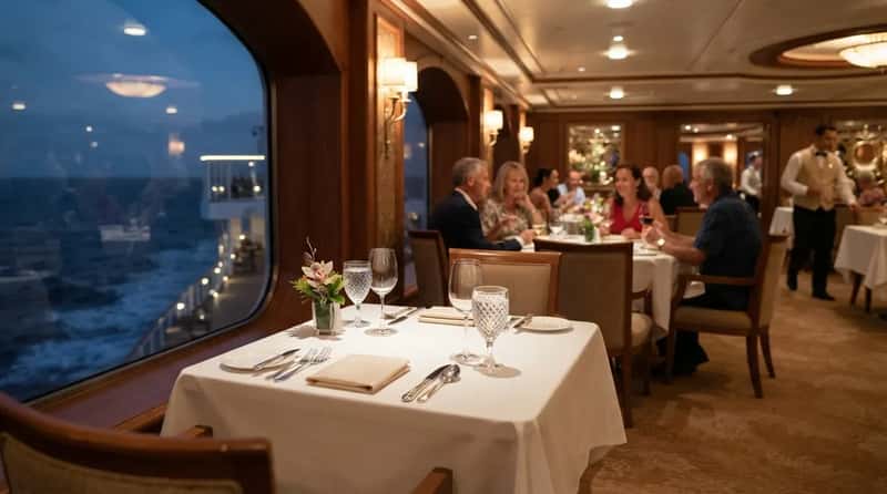 #9 - One Luxury Line Reserves An Actual "Solo Table" Every Single Night (Image Credits: Gemini)
