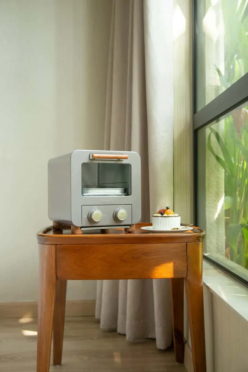 #21 - The Microwave Sat on Its Own Rolling Cart Like a Throne (Image Credits: Unsplash)