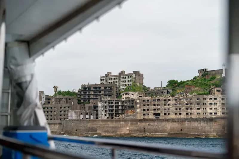 3. Hashima Island, Japan – The Concrete Battleship (Image Credits: Unsplash)