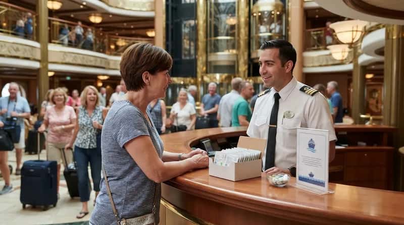 #9 - Seasickness Help Can Be a Desk Visit Away (Image Credits: Gemini)