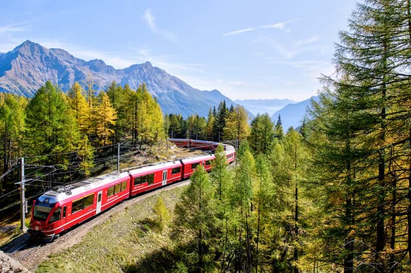 Switzerland's Precision Railway Network (Image Credits: Unsplash)