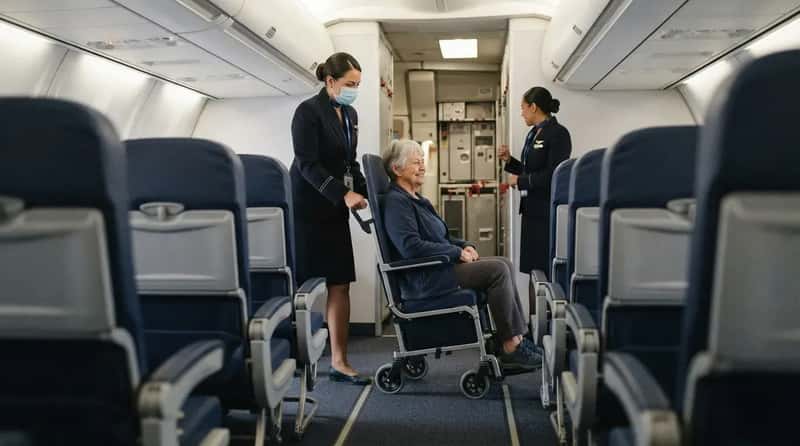 #12 - They Wheel Out a Special Chair That Carries You Straight to Your Seat (Image Credits: Gemini)