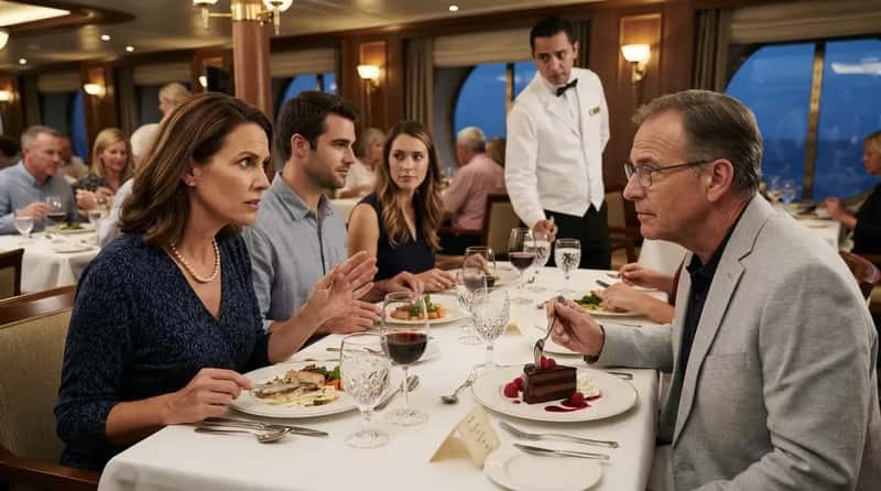#16 - Commenting on a Tablemate's Dessert Order or Dietary Restriction (Image Credits: Gemini)