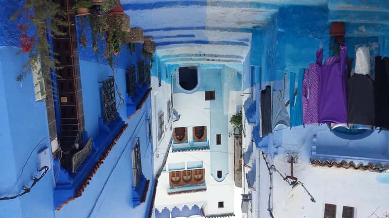 4. Chefchaouen, Morocco (By Allenfleming, CC BY-SA 4.0)