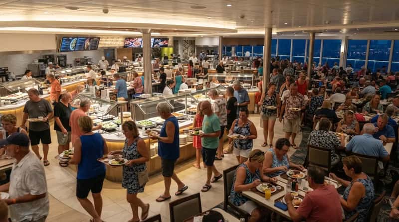 #25 - Skipping the Main Dining Room for the Buffet, All Week Long (Image Credits: Gemini)