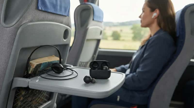 #5 - Earbuds or Headphones: The Courtesy Item Every Coach Needs (Image Credits: Gemini)