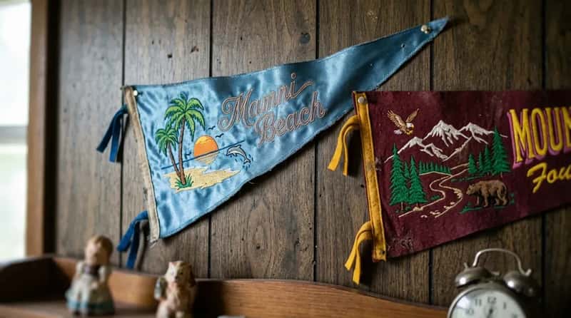 #20 - Satin Destination Pennants (Not the Sports Kind) (Image Credits: Gemini)