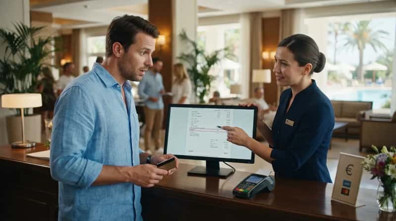 #25 - Assuming Resort Fees Stayed Behind in America (Image Credits: Gemini)