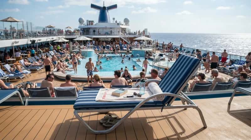 #16 - Hogging a Pool Chair for Hours (Image Credits: Gemini)