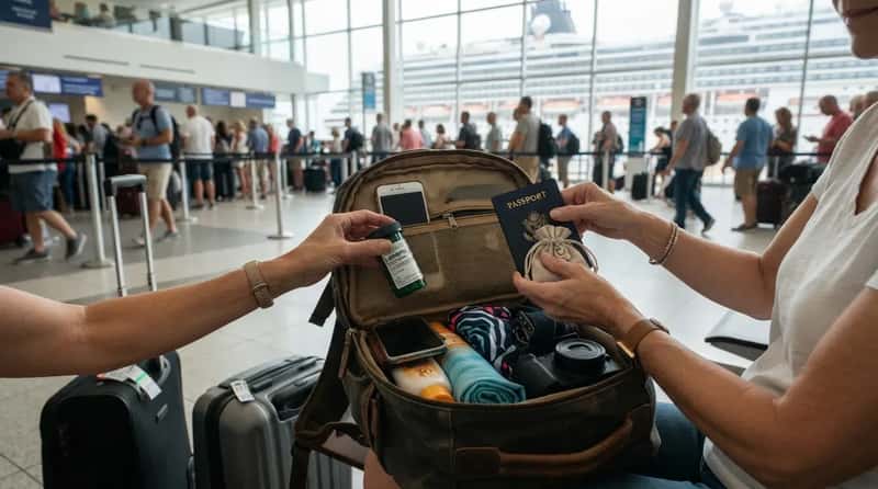 #14 - They Keep Medications And Valuables On Their Body, Not In Checked Bags (Image Credits: Gemini)