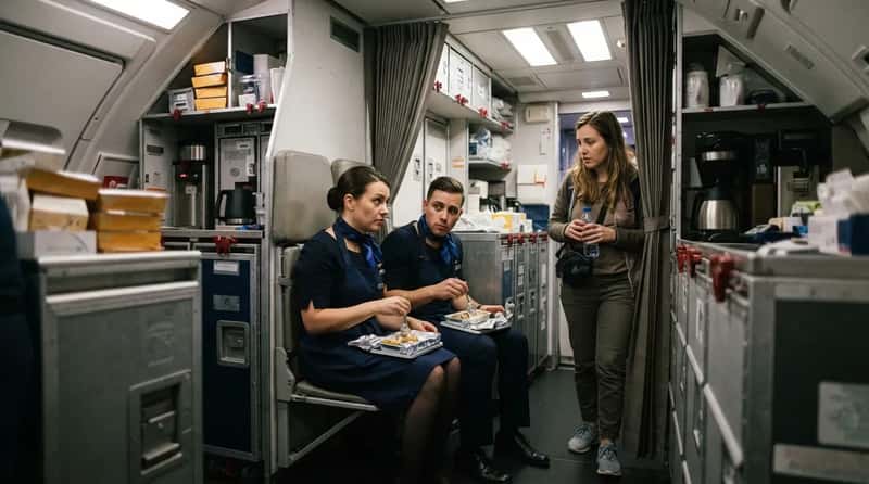 #6 - Hovering in the Galley While the Crew Tries to Eat (Image Credits: Gemini)