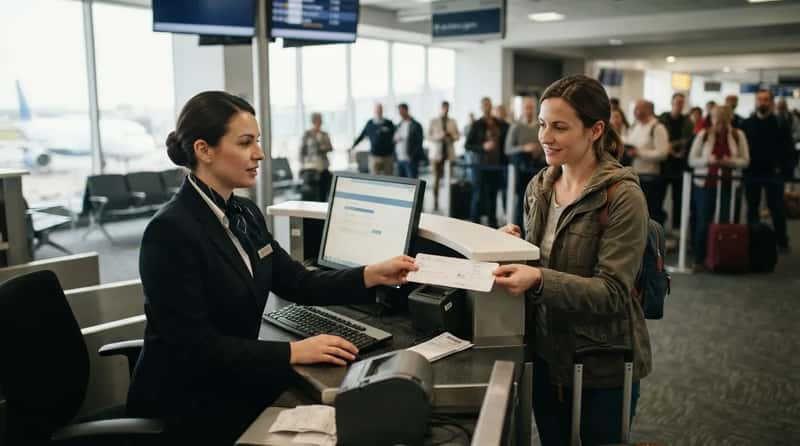 #19 - A Botched Boarding Pass Gets Fixed on the Spot, No Security Redo (Image Credits: Gemini)