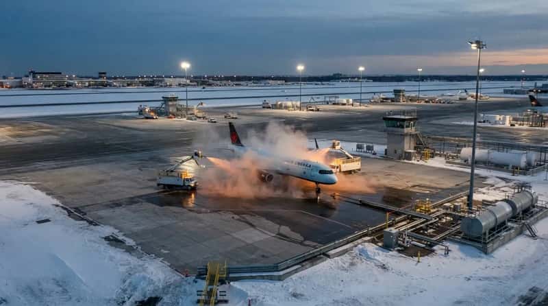 #13 - Some Airports Built Entire "De-Icing Cities" Away From the Gate (Image Credits: Gemini)