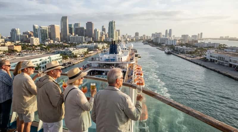 #1 - They Head Straight to the Top Deck for Sail-Away (Image Credits: Gemini)