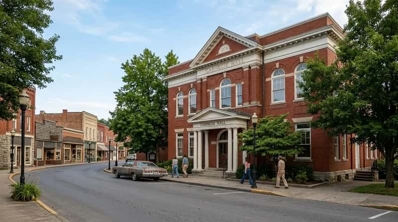 #20 – Lewisburg, West Virginia: Carnegie Hall's Forgotten Twin (Image Credits: Gemini)