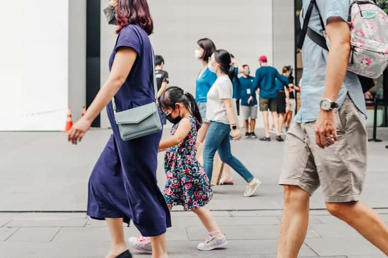 Jaywalking outside marked crossings (Image Credits: Unsplash)