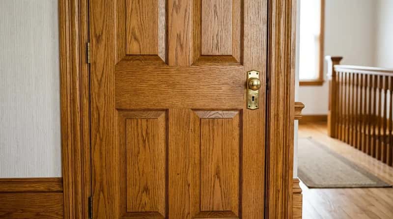 #16 - Solid Oak Doors and Trim You Could Actually Feel (Image Credits: Gemini)