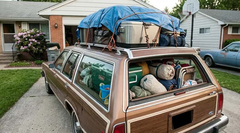 #15 - The Station Wagon Packed to the Ceiling (Image Credits: Gemini)