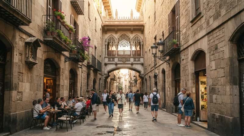 #10 - Barcelona on a Port Day, the Stop Veterans Treat as a Starting Line (Image Credits: Gemini)
