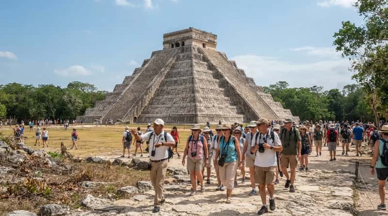 #1 - The Ship-Sold Chichen Itza Run: Under 90 Minutes at the Pyramid (Image Credits: Gemini)