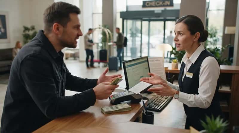 #9 - Refusing a Card on File and Demanding a Cash-Only Deal (Image Credits: Gemini)