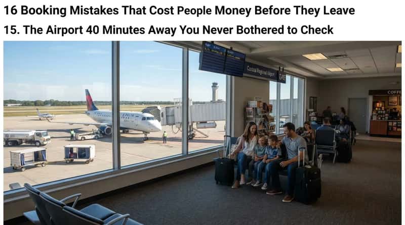 15. The Airport 40 Minutes Away You Never Bothered to Check (Image Credits: Gemini)